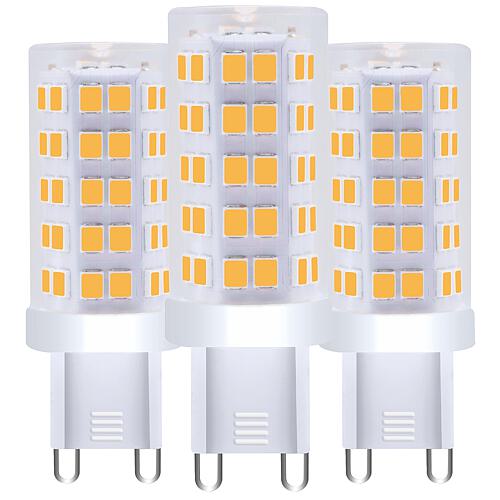 Ampoules LED SMD - grain G9 transparent, pack de 3 Standard 2