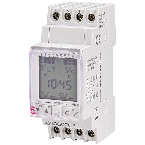ETI relais temporisé numérique ASTROCLOCK-2, REG Standard 1
