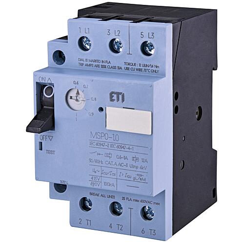 ETI Disjoncteurs moteur MSP0-1,0, REG