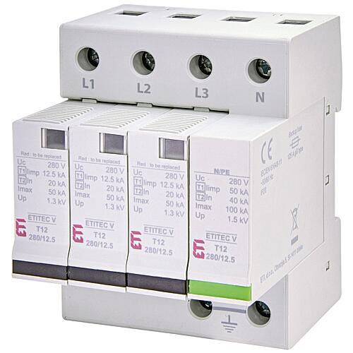 ETI Parafoudre ETITEC V T12 280/12,5 3+1 RC, REG