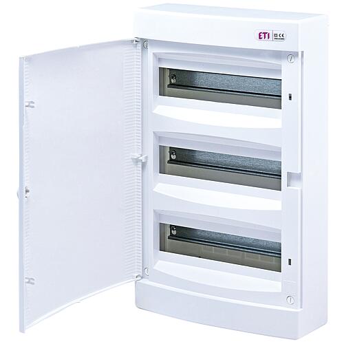 Petit distributeur En saillie, 3 rangées, 36 modules