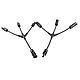 Connecteur parallèle MC4 triple (paire), l=35cm