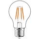 Ampoules LED Filament - Lampe à incandescence A60 E27 4.5W 470lm 2700K clair n.dimmable