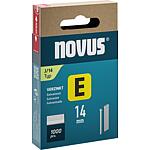Clous pour agrafeuses Novus type E J/14 galvanisés