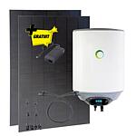 Kits de démarrage PV-Boiler, 30 l, avec 2 x PV Panel, câble de raccordement et bloc d'alimentation GRATUIT