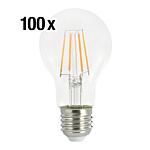 Lot d'ampoules LED Filament Classic A60, 100 pièces 