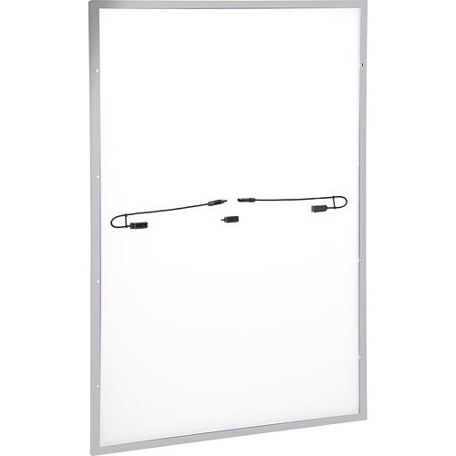 Module photovoltaïque : Monofacial 550W, argent, feuille de verre
