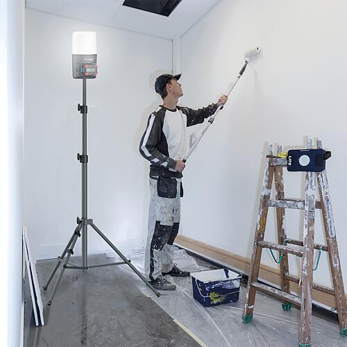 Projecteur de chantier LED sans fil scangrip® AREA 6 CONNECT 360°, 12/18 V sans batterie ni Chargeur Anwendung 4