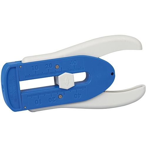Outil à dénuder de précision fibre optique bleu/gris, AV8260 Standard 1