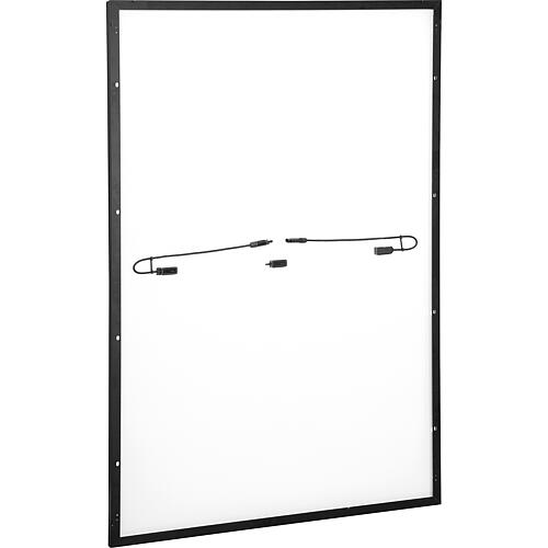 Module photovoltaïque : Monofacial 405W, cadre noir, film de verre