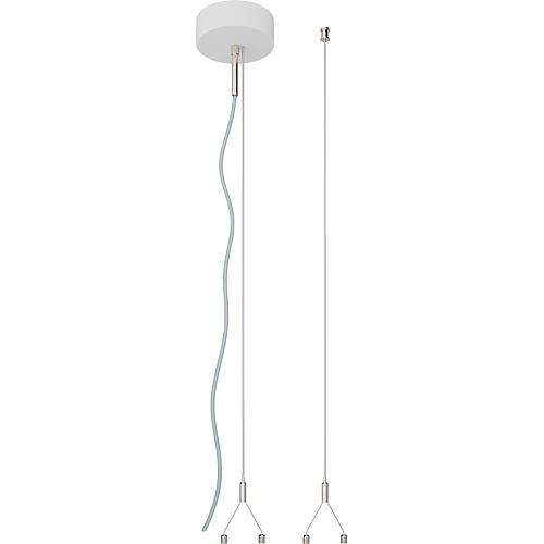 Kit de suspension complet de montage pour luminaire Standard 1