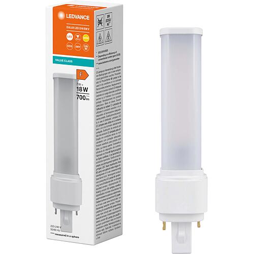 Tube LED Dulux D pour ballast (KVG) Anwendung 1