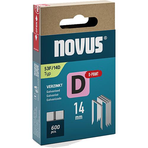 Pince à fil plat Novus type F 53F/14 galvanisé Standard 1