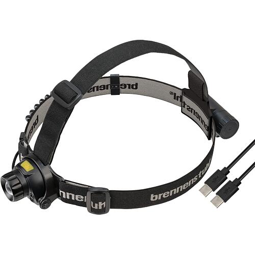 Lampe sans fil LED frontale brennenstuhl® LuxPremium SL 401 AF, 3,7 V avec batterie 2,6 Ah Standard 1