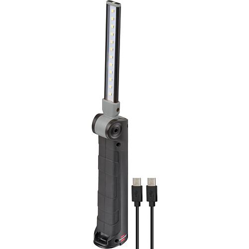Lampe de poche LED à accu brennenstuhl® SANSA 401 A, 3,7V avec accu 2,0 Ah Standard 1
