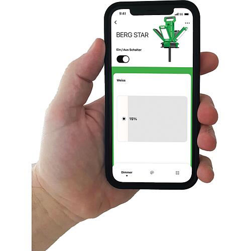 Lampes de travail LED BERG BCL 360° STAR LED 120 TS, trépied télescopique Anwendung 6