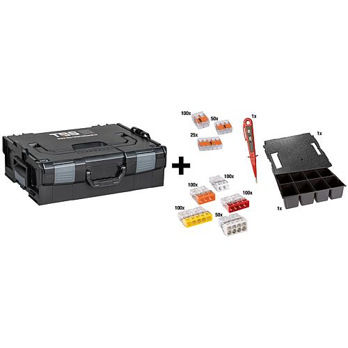 TBS France L-Box 136 Wago Assortiment de bornes pour boîtes 625 pièces Standard 1