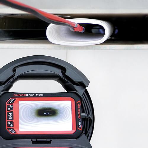 Caméra d'inspection RC3 numérique, 15 m Anwendung 3