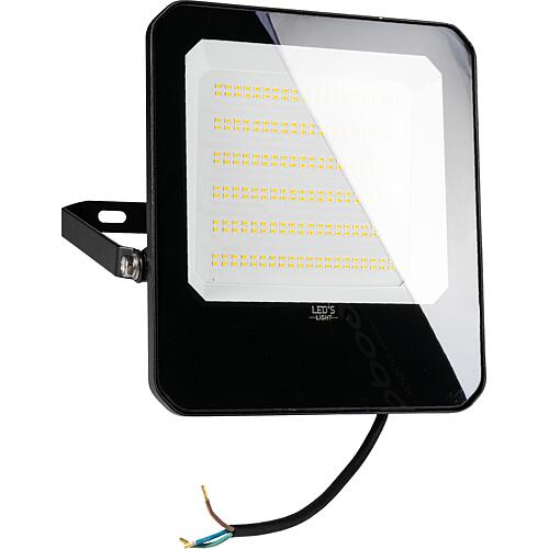 LED Strahler - 100W 14000lm 4000K IP65 - Schwarz