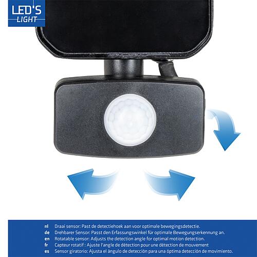 Projecteur à LED avec détecteur de mouvement Anwendung 9