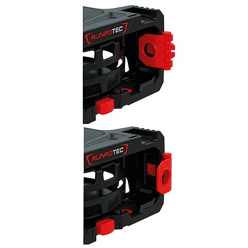 Clips de guidage de câbles pour Cable Box CB260 Anwendung 1