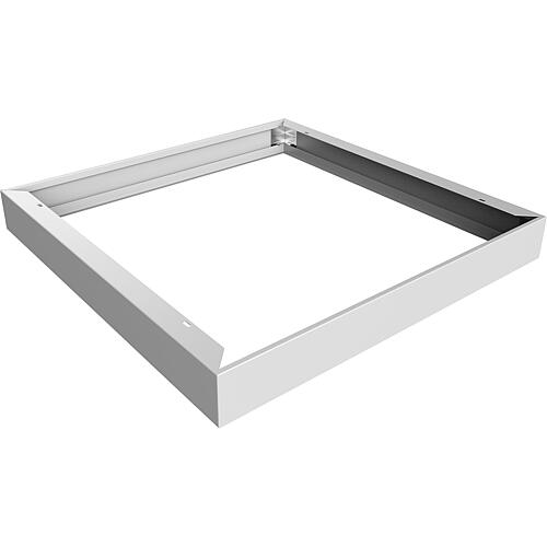 Cadre de montage pour plafonniers LED 640x640mm, blanc