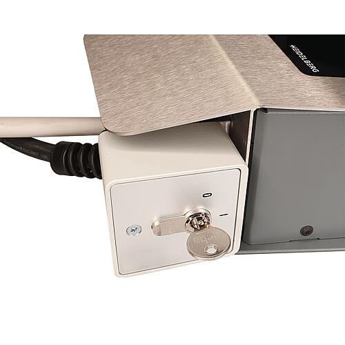 Verriegelungsset mit Schlüsselschalter GEBA Anwendung 1