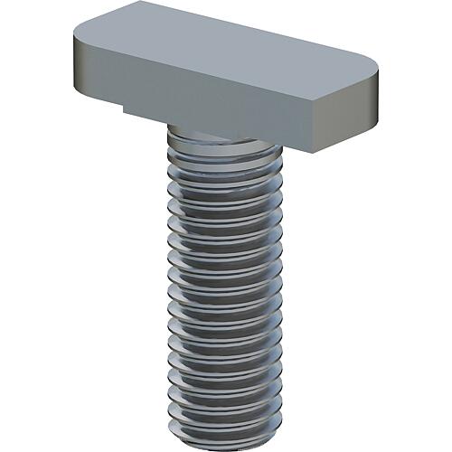 Hammerkopfschraube M8x25, Edelstahl A2 Standard 1