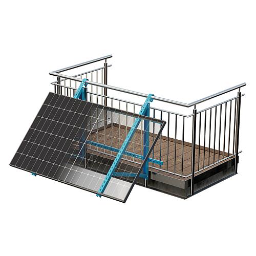 Fixation de balcon pour modules/centrale de balcon Anwendung 1