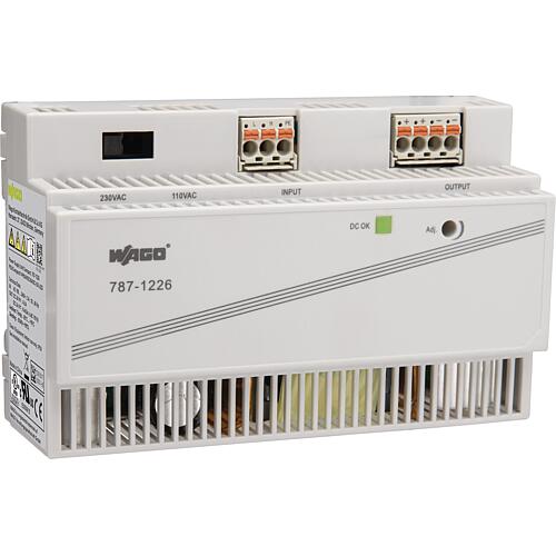 Alimentation électrique primaire synchronisée Wago COMPACT Power DC 24V, 6,0 A