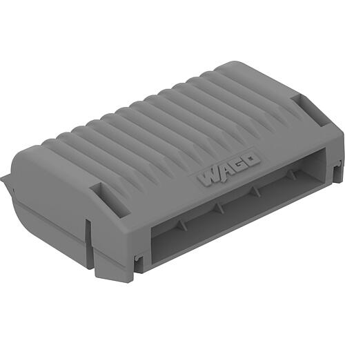 WAGO Gelbox ; dérivation ; p. Conducteur ; max. 6mm² ; taille 3 ; gris ; UVPE=2