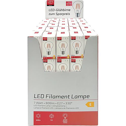 Ampoules LED à filament Anwendung 1