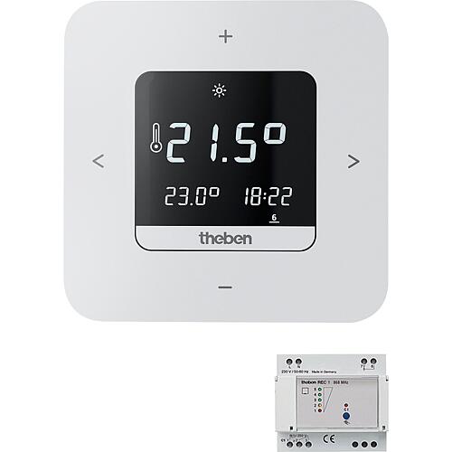 Thermostat à horloge, Theben, RAMSES 813 top3 Standard 1