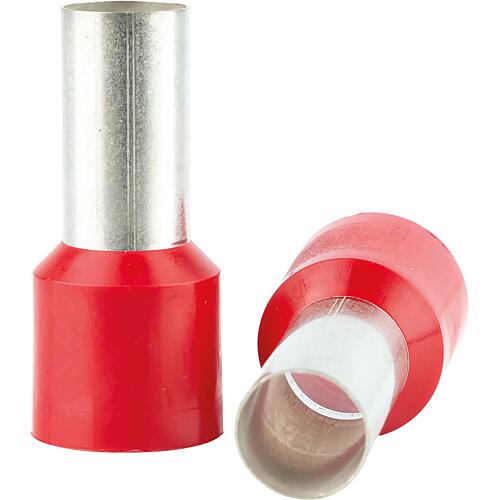 Cosses isolées WKK - Ce 1.00012 10 x 22 rouge, Sachets de 100 Pièces