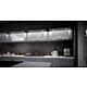Luminaire de meuble 330, LED 3,45W, 36LED chromé, 1m de câble d'alimentation