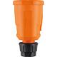 Elamid Coupleur de protection HT, SCHUKO, orange, IP20, type 1580