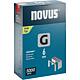 Agrafe à fil plat Novus type G 11/6 galvanisée UE : 5000 pièces Standard 1