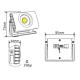Lampes de travail LED sans fil 0300261, IP 65, avec aimant Anwendung 5