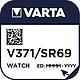 Pile bouton Varta V371 SR69 Anwendung 1