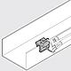 Fixation solaire ABB, EK-MPEC2 Edge Clip, 0,7-3mm Profil, Fixation latérale, p. Câbles de 4,8mm de large, -40-+120°C