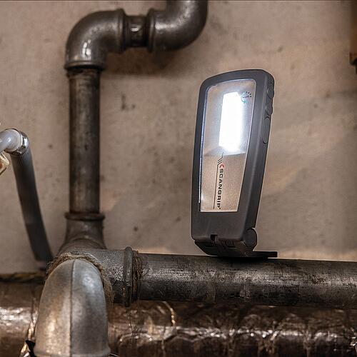 Lampes de travail LED sans fil scangrip® MINIFORM for LIFE, lampe sans fil, 3,7 V avec batterie 1,01 Ah Anwendung