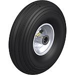 Pneu a sculpture rayure P 261/20-75R, charge 150 kg roue Ø 260mm, trou axial Ø 20mm