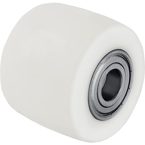 Roulettes de transpalette avec bande de roulement en polyamide, corps de roue en polyamide HPO Standard 1