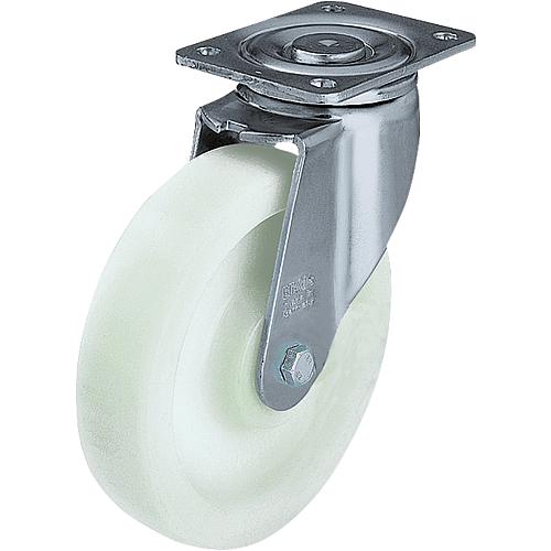 Roulettes pivotantes LH-SPO avec plaque à visser Standard 1