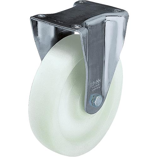 Roulettes acier/charges lourdes capacite de charge  500kg roue Ø 100mm, 100 x 85 mm