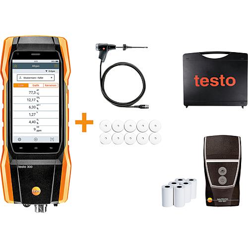 Kit analyseur de combustion testo 300 Initial Standard 1