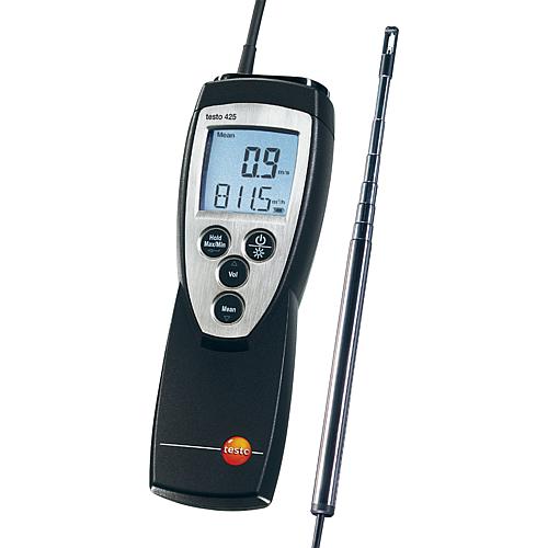 Anémomètre testo 425 avec sonde téléscopique Standard 1