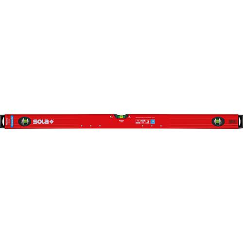 Niveau a bulle - aluminium Sola RED M, longueur de mesure 1000mm 3 niveaux a bulle