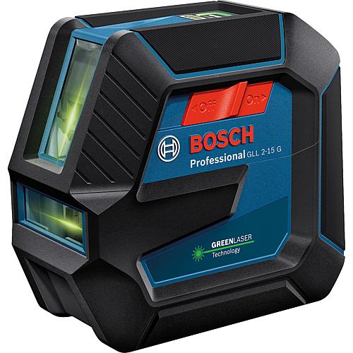 Laser à ligne BOSCH GLL 2-15G avec trépied et sac de transport