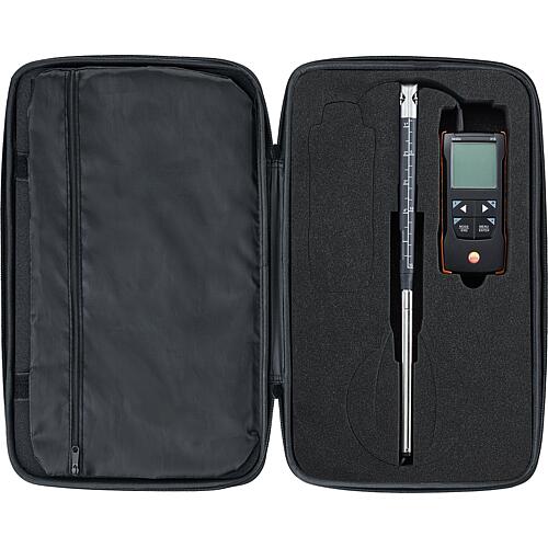 Anémomètre à hélice testo 416 Anwendung 1